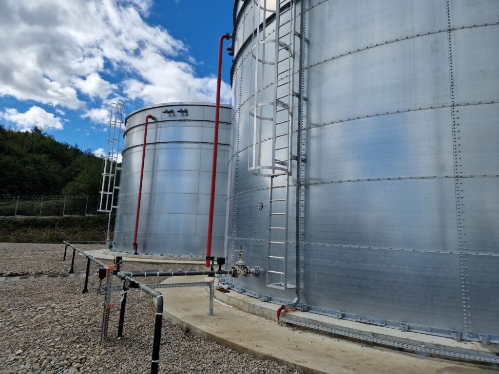 Fire water tanks