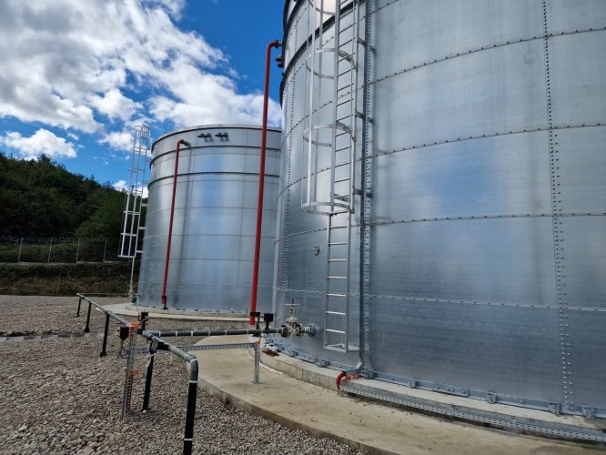 Fire water tanks