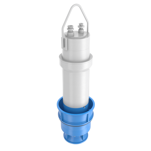 Submersible mixed flow pump