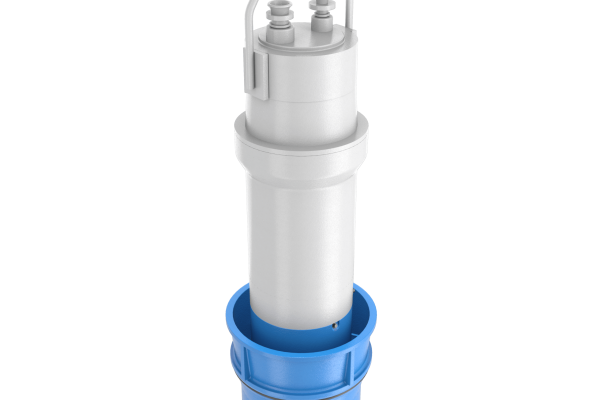 Submersible mixed flow pump