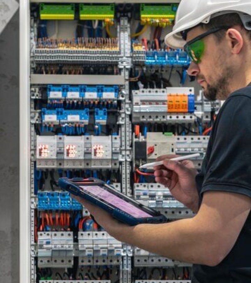 man-electrical-working
